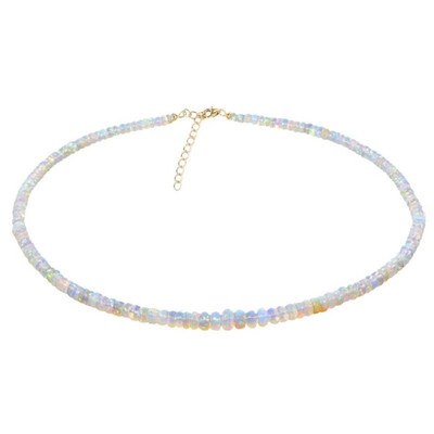 Collana in argento con Opale di Welo