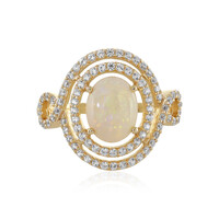 Anello in oro con Opale Australiano (Adela Gold)
