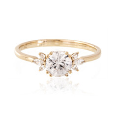 Anello in oro con Zircone Preah Vihear (de Melo)