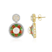 Orecchini in argento con Opale di Welo(Adela Silber)