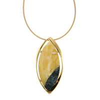 Collana in argento con Gemma
