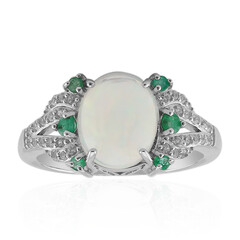 Anello in argento con Opale di Welo