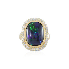Anello in argento con Opale Mezezo (Adela Silber)