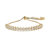 Bracciale in argento con Topazio Bianco
