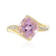 Anello in argento con Kunzite