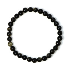 Bracciale con Ossidiana Dorata