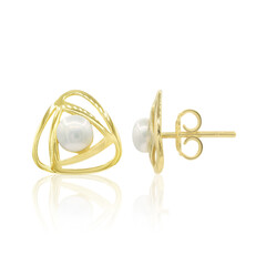 Orecchini in argento con Perla di Acqua Dolce (TPC)