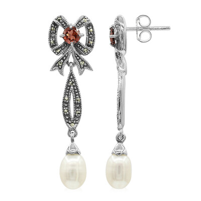 Orecchini in argento con Perla di Acqua Dolce