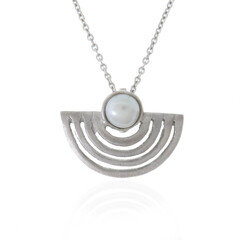 Collana in argento con Perla di Acqua Dolce (Joias do Paraíso)