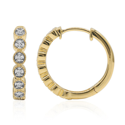 Orecchini in oro con Diamante SI1 (G) (Annette)
