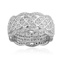 Anello in argento con Zircone
