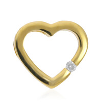 Ciondolo in oro con Diamante I3 (H)