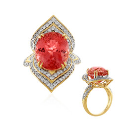 Anello in oro con Tormalina Neon (D'vyere)
