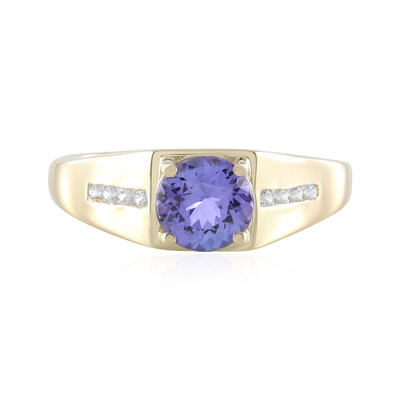 Anello in oro con Tanzanite