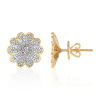 Orecchini in oro con Diamante SI1 (G)