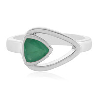 Anello in argento con Smeraldo Socoto