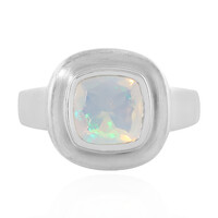 Anello in argento con Opale di Welo