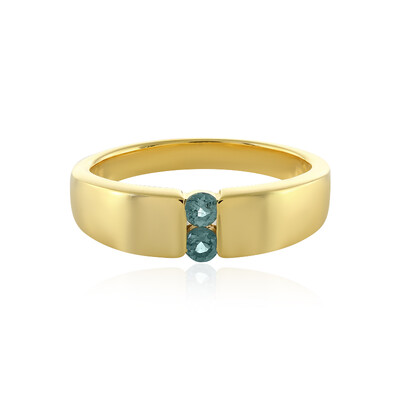 Anello in argento con Indicolite