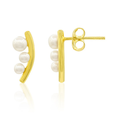 Orecchini in argento con Perla di Acqua Dolce
