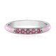 Anello in argento con Tormalina Rosa