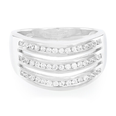 Anello in argento con Zircone