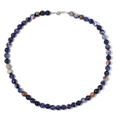 Collana in argento con Sodalite