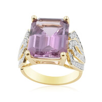Anello in oro con Diasporo Rosa (AMAYANI)