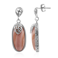Orecchini in argento con Opale Rosa Australiano (Art of Nature)