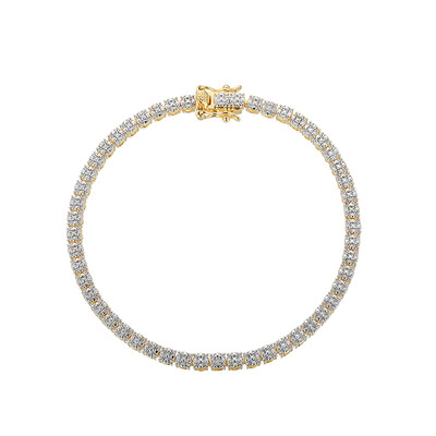 Bracciale in ottone con Diamante I3 (I) (Juwelo Style)