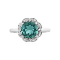 Anello in argento con Fluorite Esperanza