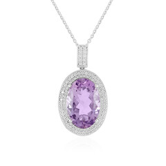 Collana in argento con Ametista Rose de France