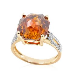 Anello in oro con Sfalerite (AMAYANI)