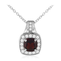 Collana in argento con Granato