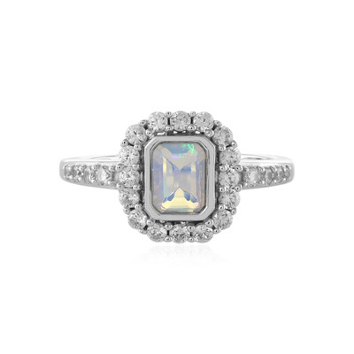 Anello in argento con Opale di Welo