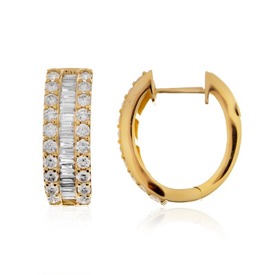 Orecchini in oro con Diamante SI2 (H) (CIRARI)