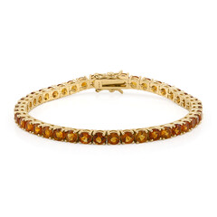Bracciale in argento con Citrino Madeira