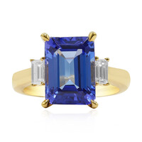 Anello in oro con Tanzanite AAA (CIRARI)