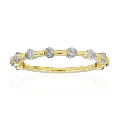 Anello in oro con Diamante I1 (H)