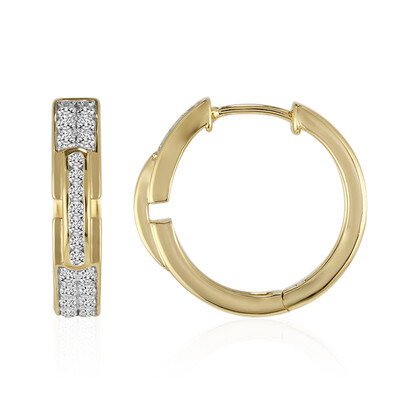 Orecchini in oro con Diamante SI1 (G) (Annette)