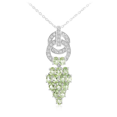 Collana in argento con Tormalina Paraíba
