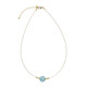 Collana in argento con Larimar