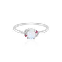 Anello in argento con Opale di Welo