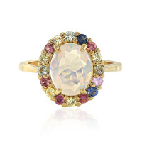 Anello in argento con Opale di Welo