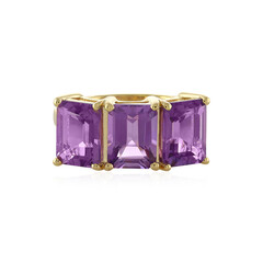 Anello in argento con Ametista Uruguay