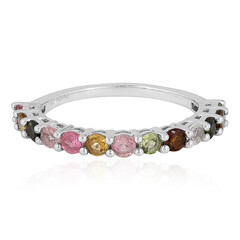 Anello in argento con Tormalina