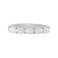 Anello in argento con Opale di Welo