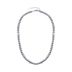 Collana in argento con Perla d'Acqua Dolce Argentata