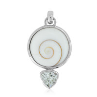 Ciondolo in argento con Occhio di Shiva