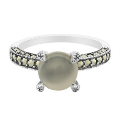Anello in argento con Pietra di Luna