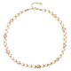 Collana in argento con Perla d'Acqua Dolce Bianca
